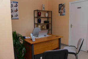 Bureau d'accueil de pompes funèbres pour l'organisation d'obsèques et contrat prévoyance.